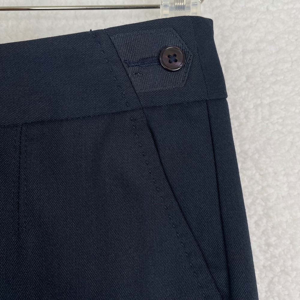 Banana Republic Jackson Fit Navy Blue Dress Pants Womens 0 Bootcut Mid Rise Work - Picture 11 of 13